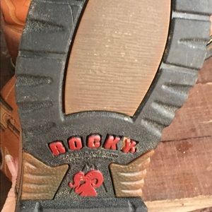 Rocky Original Ride Brandon Saddle Roper Western Boots